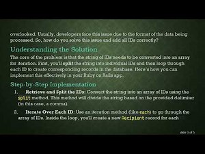 How to efficiently add a list of IDs into a database using Ruby on Rails