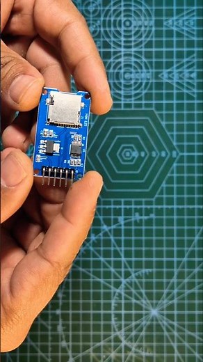 Sd card module for arduino projects #arduinoproject #robotics #shorts