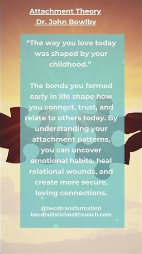 Attachment Theory – Dr. John Bowlby