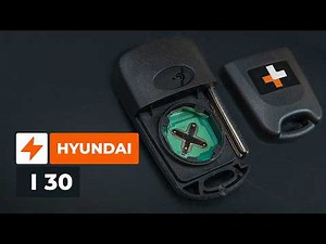Bytte Hyundai i30-nøkkelbatteri ✅