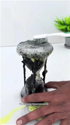 WriteWe gifted our grandfather an old sand clock as a special gift. ⏳❤️