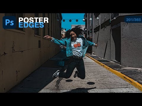 How to Use the Poster Edges Filter in Photoshop