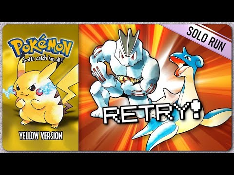 Machoke and Lapras try again! • Pokémon Yellow Solo Run Live