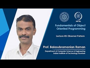 Lecture 49: Observer Pattern