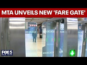 MTA unveils new 'fare gate' for select subway stations