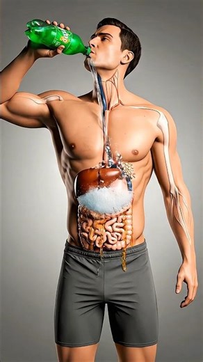 Sprite & 7Up – What They Do Inside Your Body Sprite #7Up #SodaEffects #SugaryDrinks #3DAnatomy