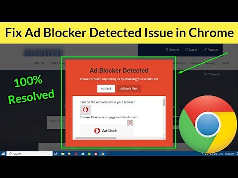 How to Fix Ad Blocker Detected Issue in Google Chrome?