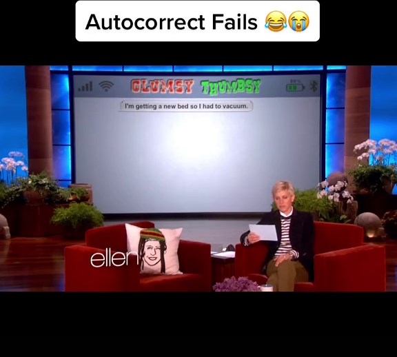 Ellen's Hilarious Autocorrect Fails Compilation