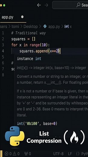 Python List Comprehensions in Seconds