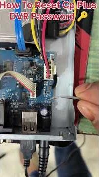 How To Reset DVR password/Cpplus/Dahua/Hikvision #cctv #ipcamera #electrical