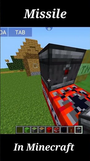 "How to Build a Missile in Minecraft Java (PojavLauncher) – Epic Tutorial!" #shorts