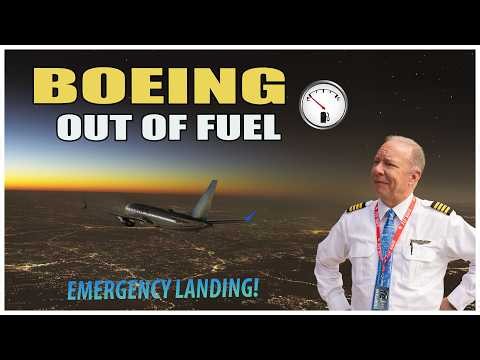 United Boeing 737 Runs Out of Fuel Over Newark, NJ | Captain Steeeve Reacts