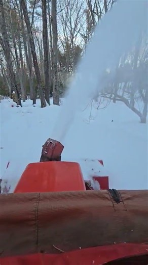 Testing the Ariens s18 kohler single ohv with a 48 inch 2stage blower #ariens #snowblowers