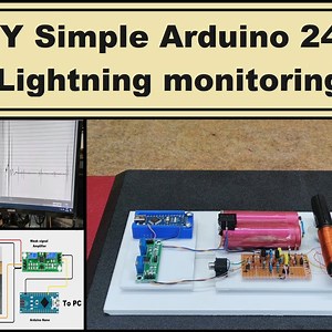 DIY simple Arduino 24 7 Lightning monitoring