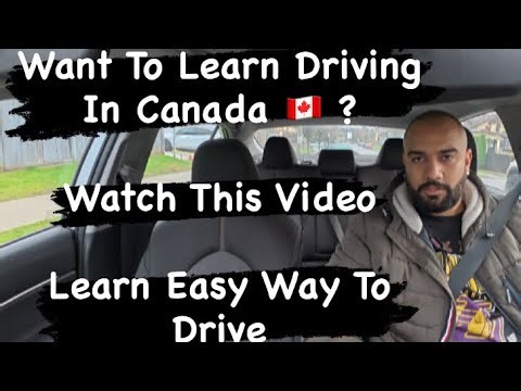 Learn Driving In Canada (Vancouver) | Right & Left Turns On Stop Signs & Intersection | N & Class 5