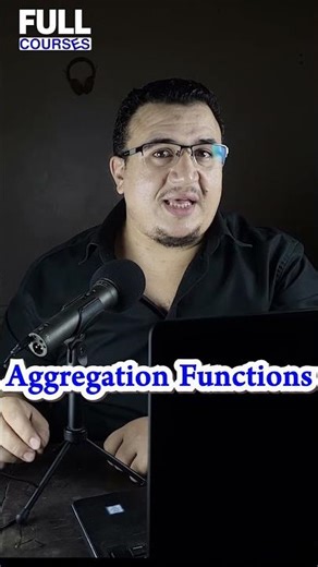 Aggregation Functions-SQL-DATA ANALYSIS -تحليل بيانات-كورس لغة السيكول