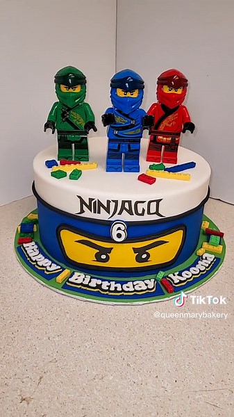 Lego Ninjago Birthday Cake Ideas for Ninja Fans