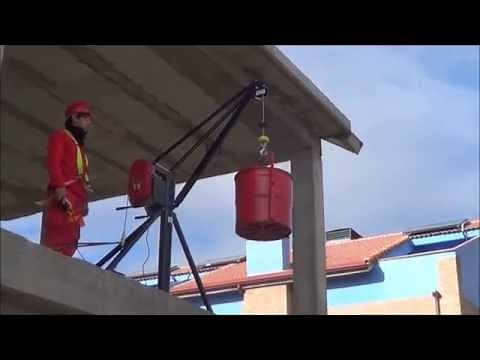 WINCHE ELECTRICO PARA CONSTRUCCION 300-500-650 KG