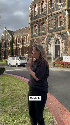 Auslan Word of the Week: Watch