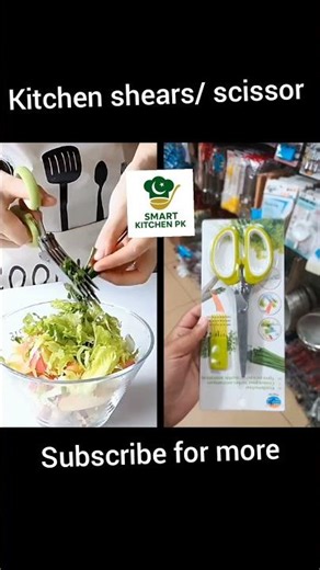 5 Blade Multipurpose Kitchen Scissors – Herb & Vegetable Cutter | Smart Kitchen PK