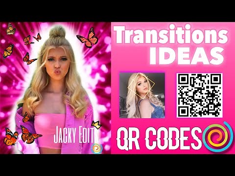 Funimate transition ideas +QR CODES