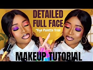 HOW TO ACHIEVE A FULL FACE MAKEUP TUTORIAL FOR BEGINNERS #makeup