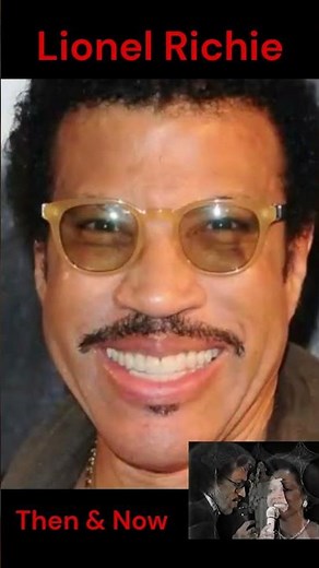 Lionel Richie then and now #lionelrichie #music #dianaross