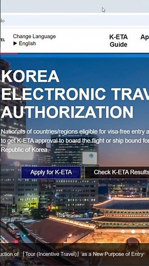 Korea Electronic Travel Authorisation K-ETA Complete Guidens