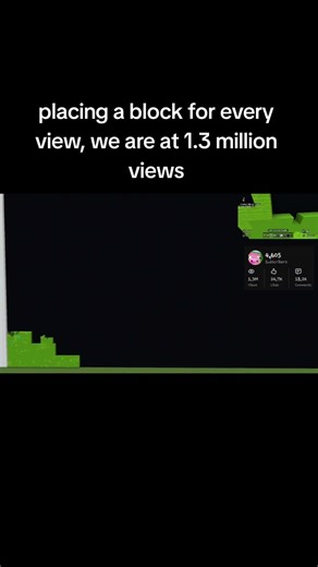 Placing A Block for Every view #art #minecraft #eevee #gaming #pokemon