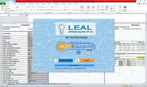 HVAC Heat Load Calculation - Leal Software Solution
