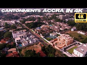 Discover Cantonments Accra A High-Definition Drone Journey Through Ghana’s Prestigious Neighborhood