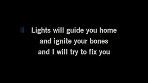 Karaoke Fix You - Coldplay - CDG, MP4, KFN - Karaoke Version