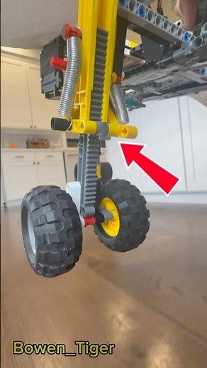 Why do airplane landing gears have suspension? | Explained in Lego! #lego #aerospaceengineering