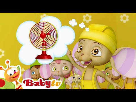 Mice Builders ​​🐭​ | Fan​​ | Videos for Kids 💗 | Cartoon for Children | ‪@BabyTV‬