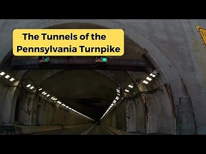 Drive through the PA Turnpike Tunnels | The 4 Tunnels Of I-76 The Active Pennsylvania Turnpike