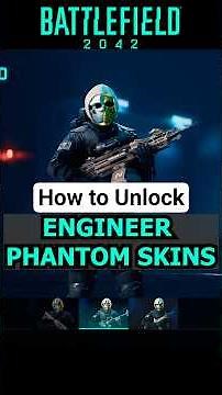 How To Unlock ENGINEER Phantom Skins in #battlefield2042 #battlefield #gaming