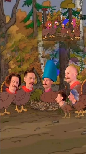 The Simpsons… But as Turkeys 😂