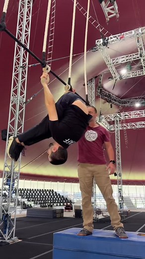 FSU Flying High Circus on Instagram: "Can Coach Matt complete all of the swinging aerial act strength requirements in under 2 minutes? Don’t worry there’s still time to sign up for auditions even if you can’t do any strength requirements! Visit circus.fsu.edu to register #fsucircus #circus #fsu #coach #floridastateuniversity #strong #strength #fit #fitness"
