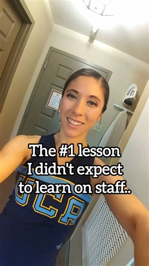 Michelle | Cheerleading Lifestyle Coach | Building YOUniversity on Instagram: "i spent one summer on uca staff and damn did I learn a lot - but NOT what i expected.. 😂 it was one of the biggest moments where i really had to check my ego 🫣 most people join staff right out of high school or early college. me? i joined at 28, deep in my quarter life crisis lol. (and tbh would not have made it when i was in college) and with years of coaching, dancing, tumbling, and being a bit older - i thought i