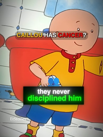 The Heartbreaking Truth About Caillou 😢💔 He Has Cancer? Why Is He Bald? Ever wondered why Caillou was bald? What if the reason was far darker than you thought? This shocking theory reveals a hidden tragedy behind the show. Let me know what you think in the comments! 👇 Don't forget to like, follow, and share for more deep cartoon conspiracies! 🎥✨ #caillou #theory #cartoon #facts#conspiracy #creepyvideos #cartoonstory #CartoonConspiracy