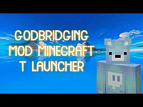 How to install godbridge mod | Minecraft//tlauncher ! 2024