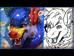 😱The HARDEST DESIGN I Ever Got As A Furry Artist: Art Process Explained!