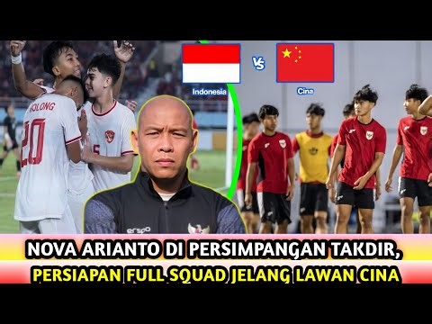 NOVA ARIANTO TIRUN GUNUNG!! And Says This!! Ahead of the Indonesian National Team vs. China U17 M...