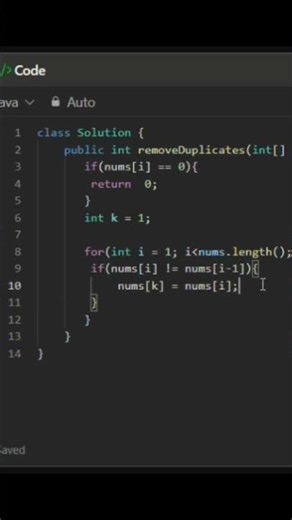 Leetcode 26 | Leetcode questions on Arrays | Arrays #arrays #shorts #explore #technology #ai #study