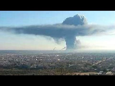 Destruction in Nevada Desert - Pepcon Explosion - Seconds From Disaster