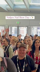 Nailpro Nail Show Day 1 was a success. So excited to see everyone today for Day 2! ✨💅 #NailproNailShow #Nailpro #Sacramento | Nailpro