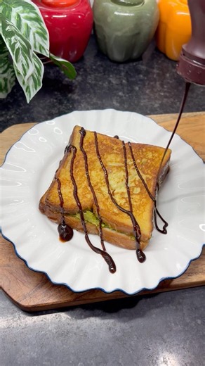 Tasty Breakfast Recipe | Kunafa French toast 😋 | #breakfastrecipe #breakfastideas #viralshorts