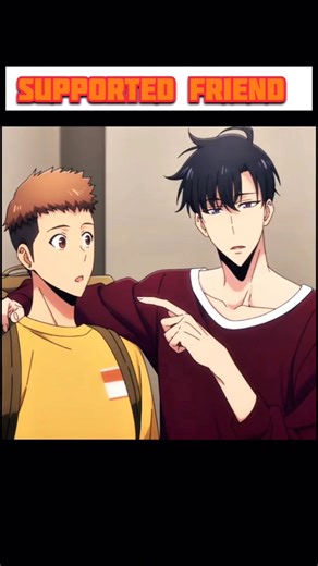 Sungjinwoo who find supportive friend #anime #sololeveling