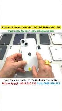 iPhone 14, dual physical SIM, original condition, 99% like new, 128GB storage, price 10,800,000 V...