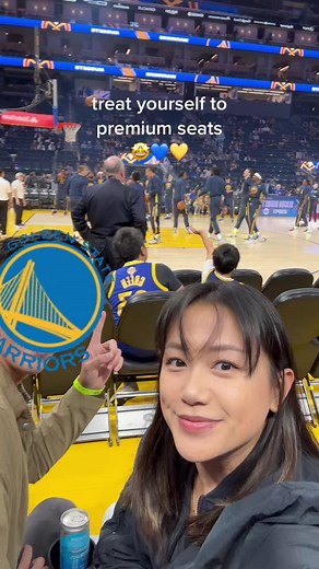 Courtside Experience at Chase Center with Premium NBA Seats